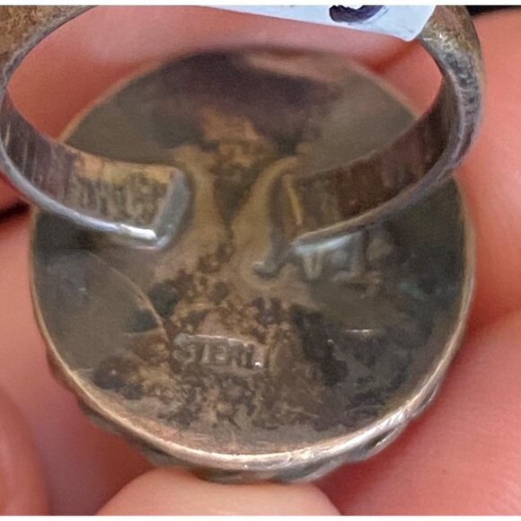 Ring Size 6 Sterling Silver 925 Women Semi-Precious Stone - Picture 8 of 14